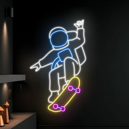 Skateboarding Led Neon Sign Skateboarder Led Sign Neon | Shineneon