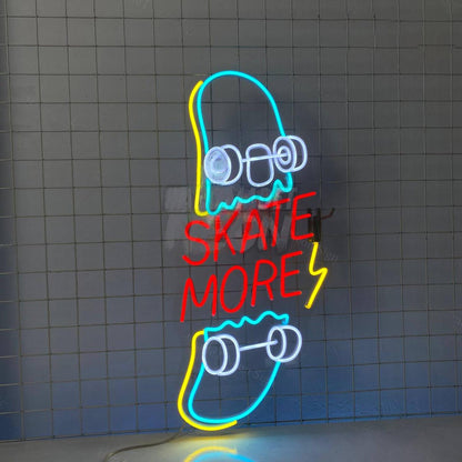 Skateboarding Lover Club Led Neon Sign | Shineneon