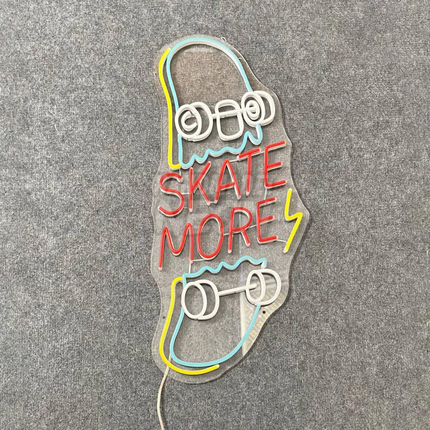 Skateboarding Lover Club Led Neon Sign | Shineneon