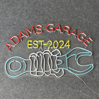 Skeleton Garage Led Neon Sign | Shineneon