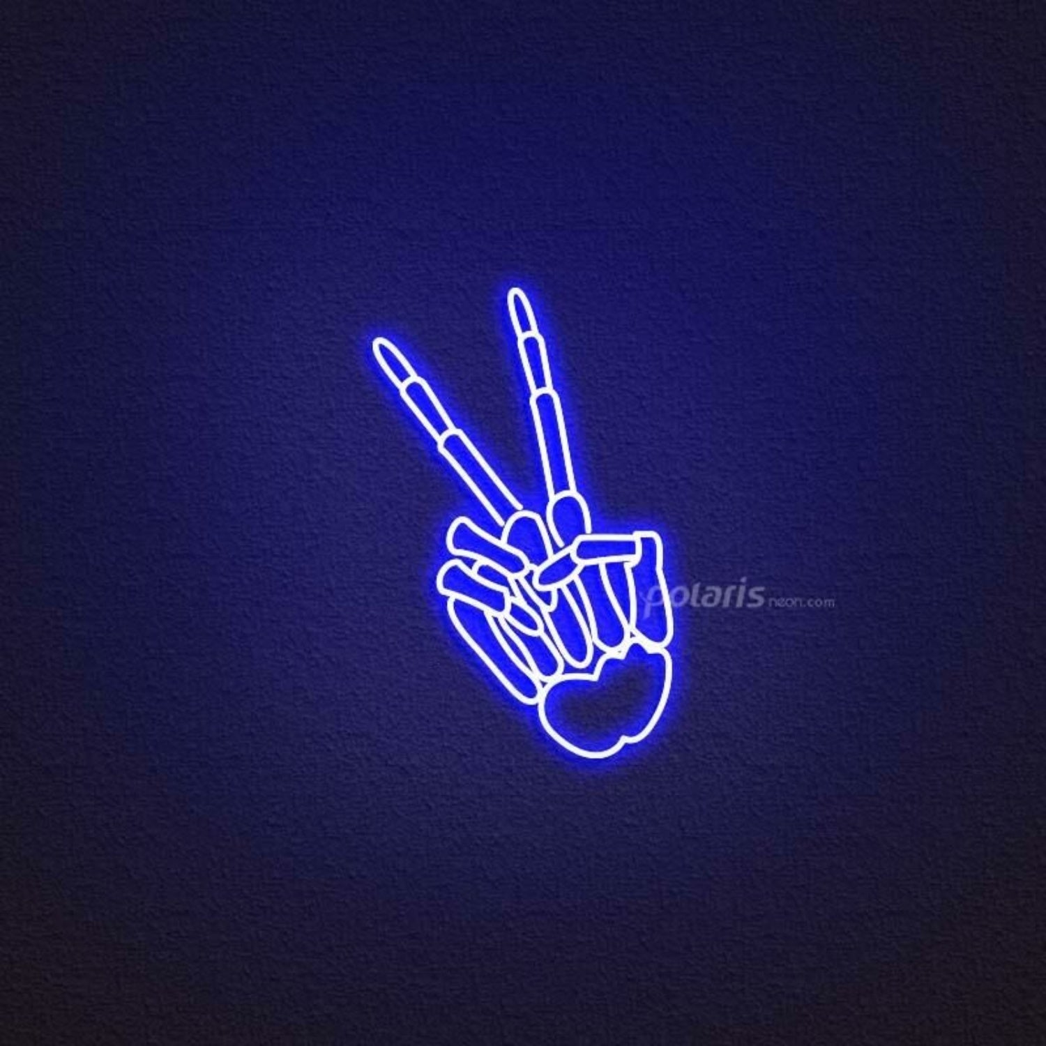Skeleton Hand Neon Sign For Edgy And Unique Decor | Shineneon