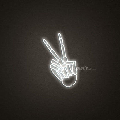 Skeleton Hand Neon Sign For Edgy And Unique Decor | Shineneon