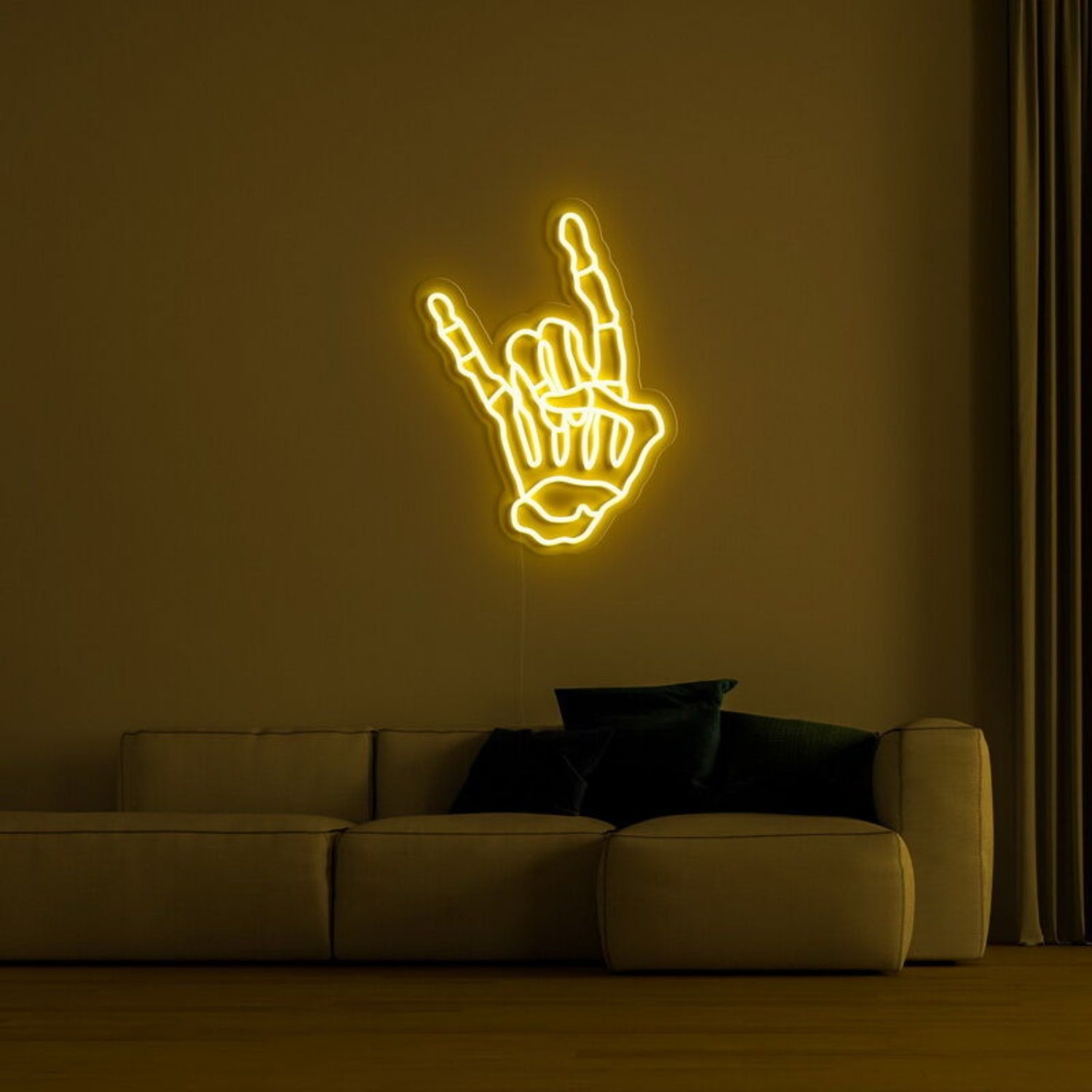 Skellihand Led Neon Sign For Edgy Decor | Shineneon