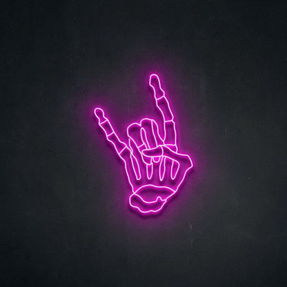 Skellihand Led Neon Sign For Edgy Decor | Shineneon