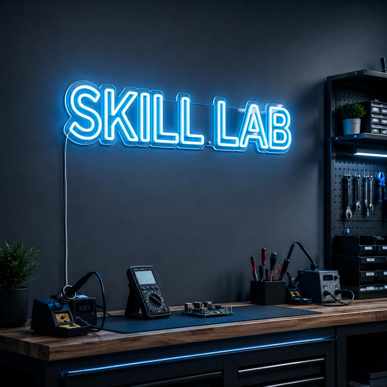 Skill Lab Neon Sign LED Neon Sign high-converting product image