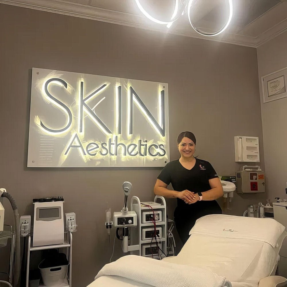 Skin Aesthetics 3D Backlit Letters Business Metal Led Sign - Shineneon