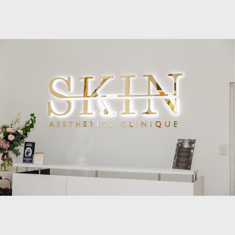 Skin Aesthetics Clinique 3D Backlit Channel Letters Led Light Sign - Shineneon