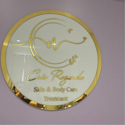 Skin And Body Care Treatment Acrylic Business Logo Sign - Shineneon