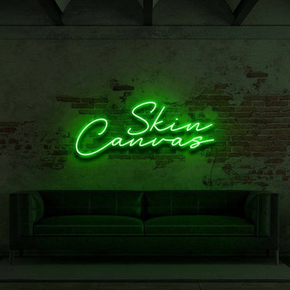 Skin Canvas For Tattoo Studio Led Neon Sign | Shineneon