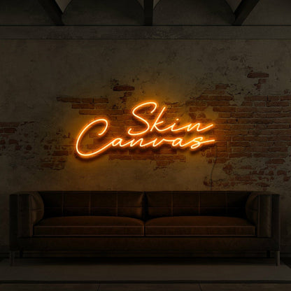 Skin Canvas For Tattoo Studio Led Neon Sign | Shineneon