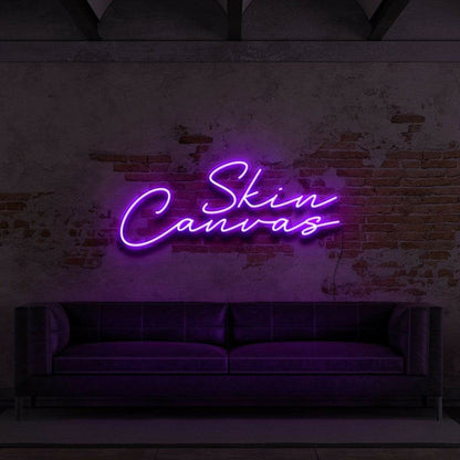 Skin Canvas For Tattoo Studio Led Neon Sign | Shineneon
