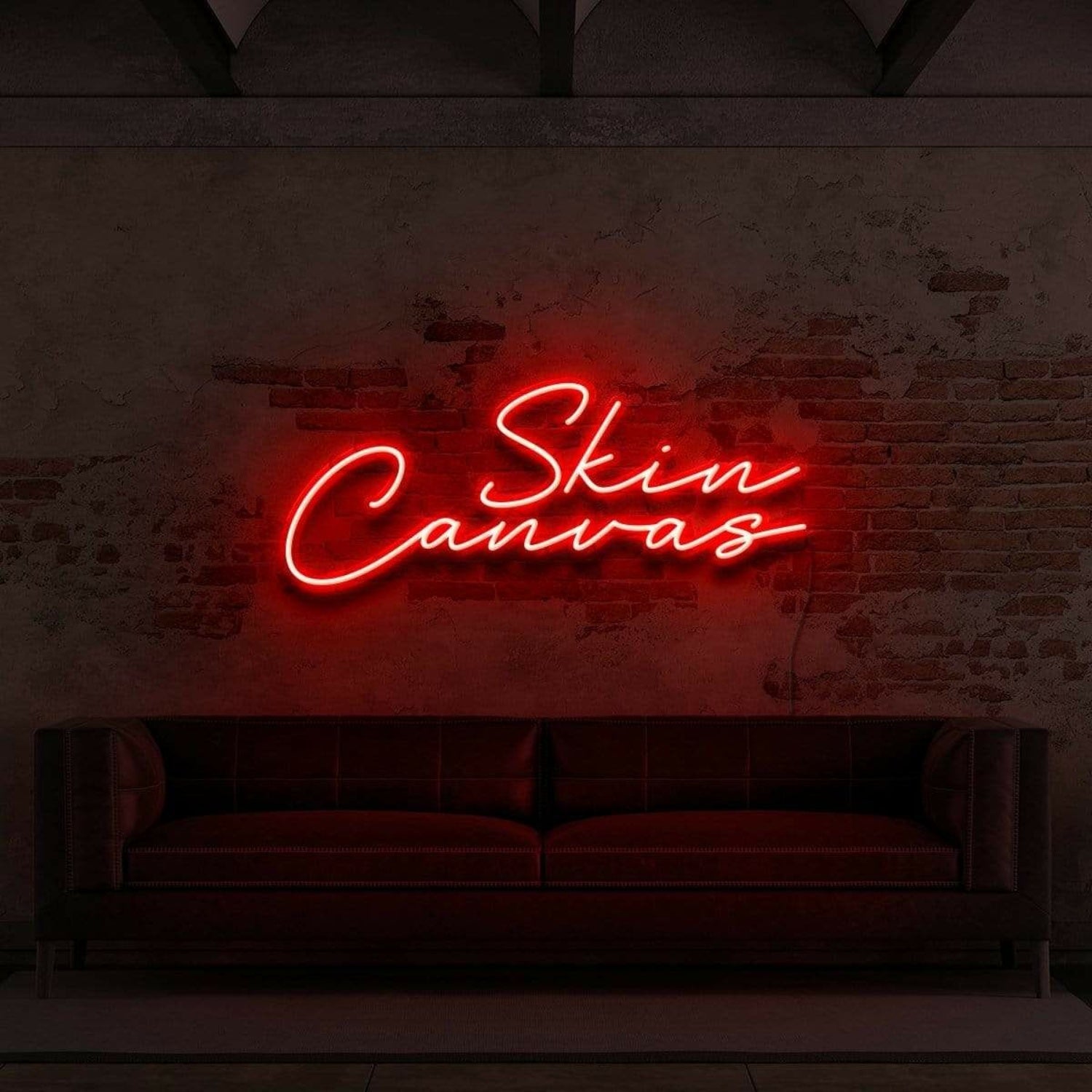 Skin Canvas For Tattoo Studio Led Neon Sign | Shineneon