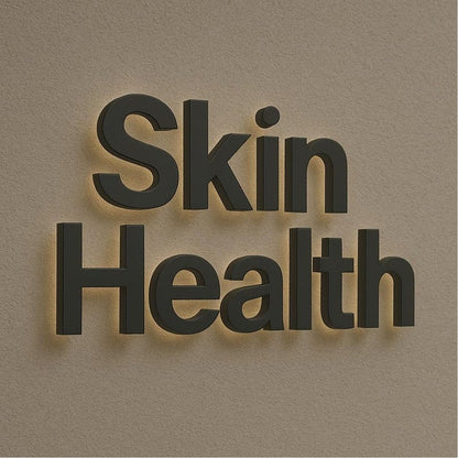 Skin Health 3D Backlit Channel Letters Led Light Sign - Shineneon