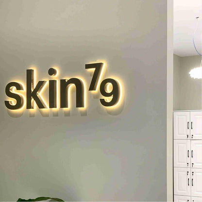 Skin79 3D Backlit Channel Letters Led Light Sign - Shineneon