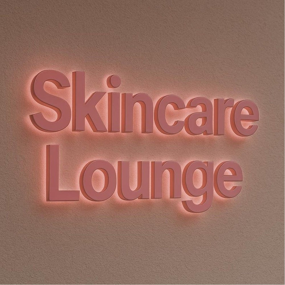 Skincare Lounge 3D Backlit Channel Letters Led Light Sign - Shineneon
