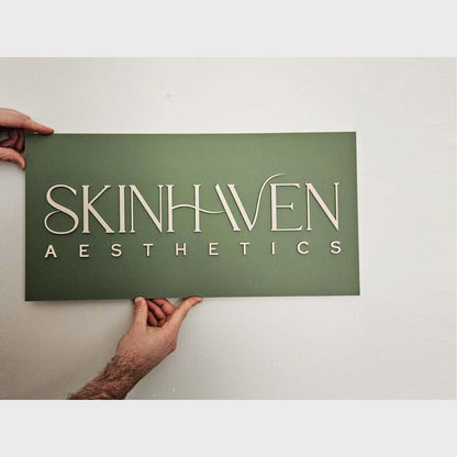 Skinheaven Acrylic Business Logo Sign - Shineneon