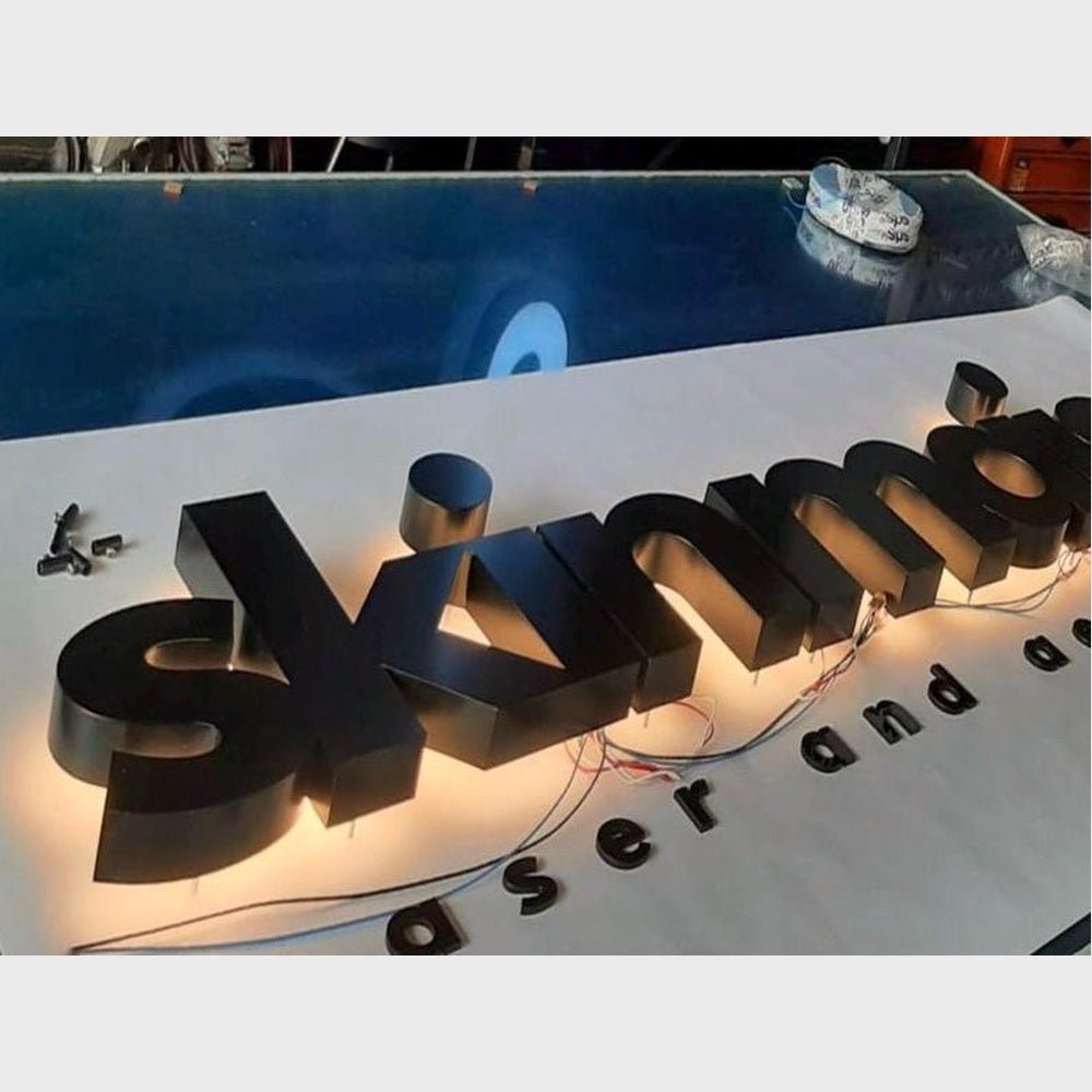 Skinmaire 3D Backlit Channel Letters Led Light Sign - Shineneon