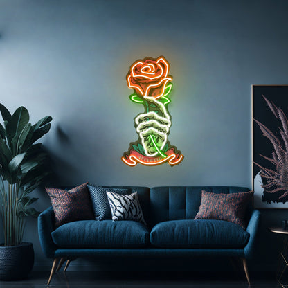 Skull And Headphones Custom Led Signs Artwork For Sale - Shineneon