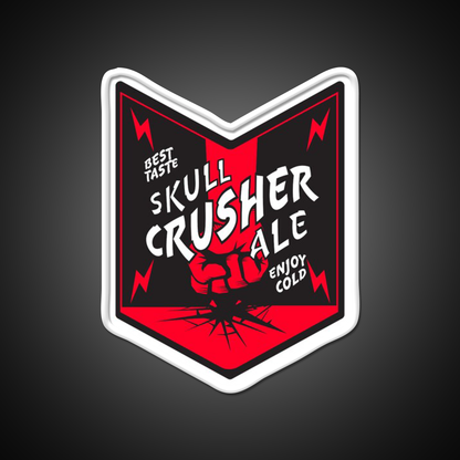 Skull Crusher Ale Beer Bar Decor Led Neon Sign Rgb Color - LED neon sign view 10