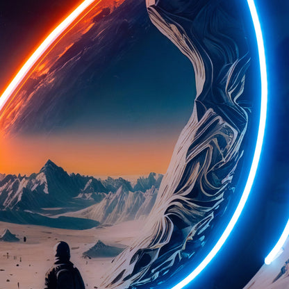 Skull Heart Arrow Pink White Uv Printed Led Neon Sign For Home Bar Decor | Shineneon