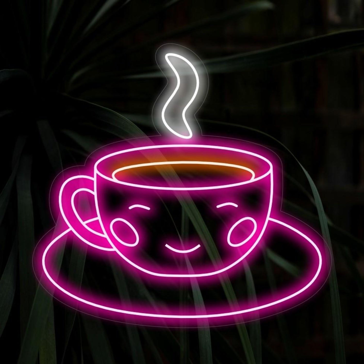 Skull Heart Pink Yellow Led Neon Sign For Punk Decor | Shineneon
