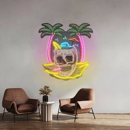 Skull Island Led Neon Sign Light Custom Led Signs - Shineneon