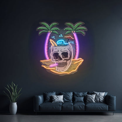 Skull Island Led Neon Sign Light Custom Led Signs - Shineneon