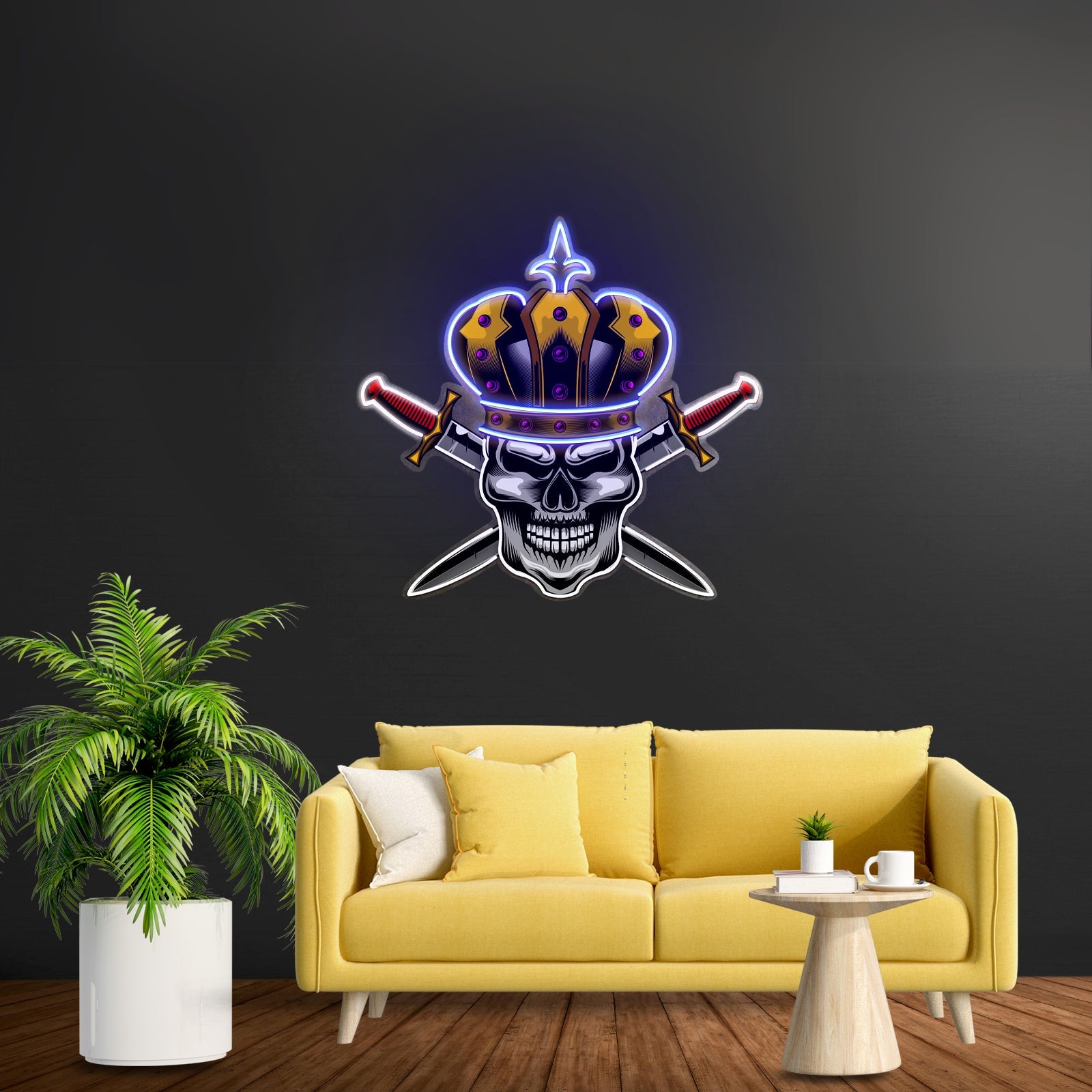 Skull King Led Neon Sign Light Custom Led Signs - Shineneon