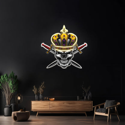 Skull King Led Neon Sign Light Custom Led Signs - Shineneon