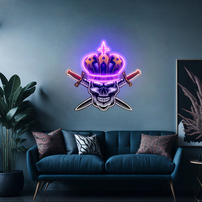 Skull King Led Neon Sign Light Custom Led Signs - Shineneon