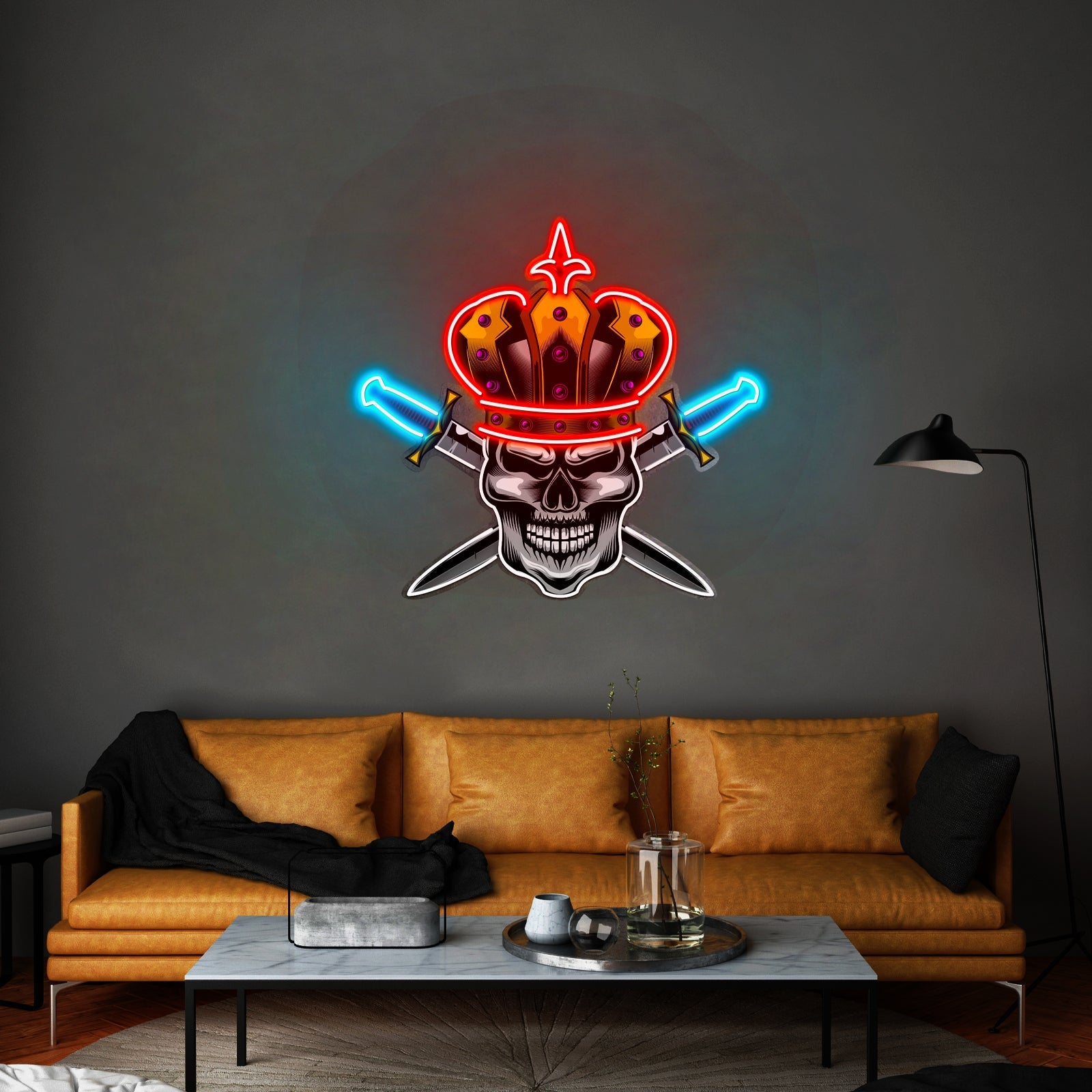 Skull King Led Neon Sign Light Custom Led Signs - Shineneon