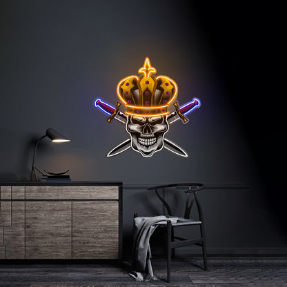 Skull King Led Neon Sign Light Custom Led Signs - Shineneon