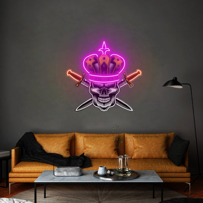 Skull King Led Neon Sign Light Custom Led Signs - Shineneon