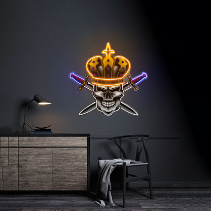 Skull King Led Neon Sign Light Custom Led Signs