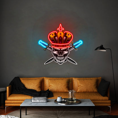 Skull King Led Neon Sign Light Custom Led Signs