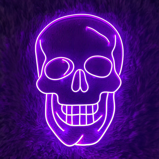 Skull Led Sign