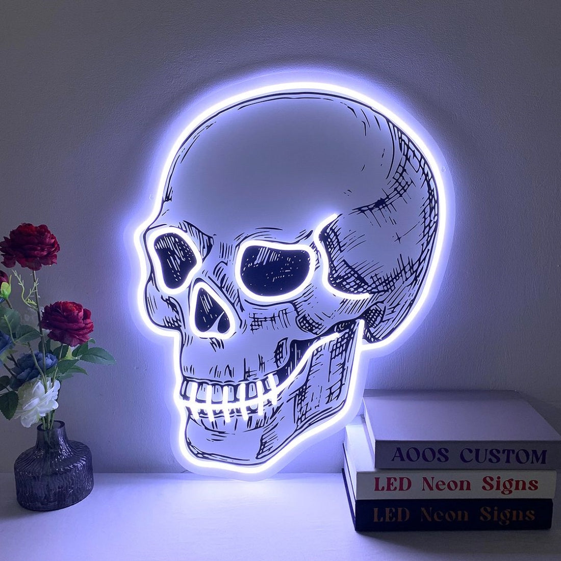 Skull Led Sign Business Neon Signs