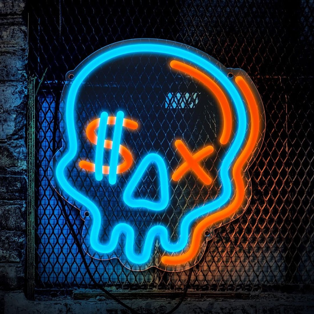 Skull Led Sign Business Neon Signs Wall Art - Shineneon