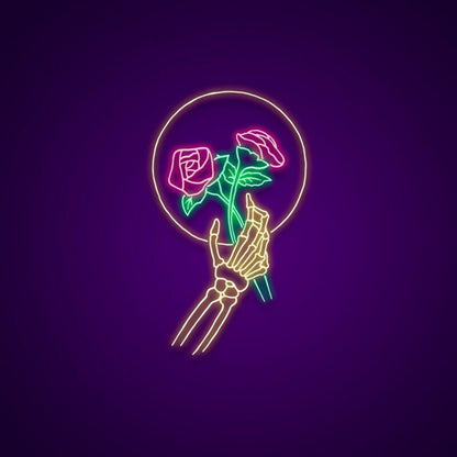 Skull Neon Sign For Edgy Decor | Shineneon