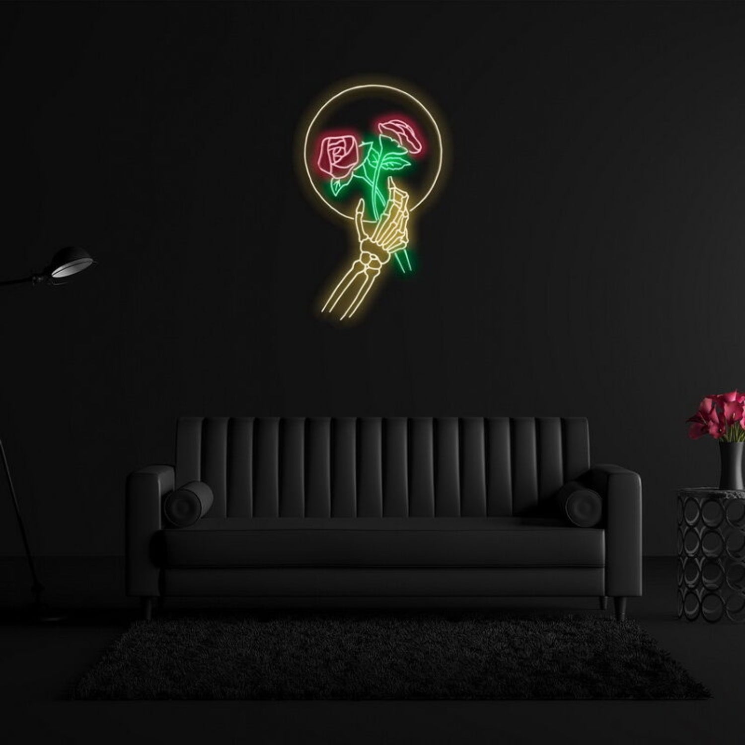 Skull Neon Sign For Edgy Decor | Shineneon