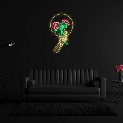 Skull Neon Sign For Edgy Decor | Shineneon