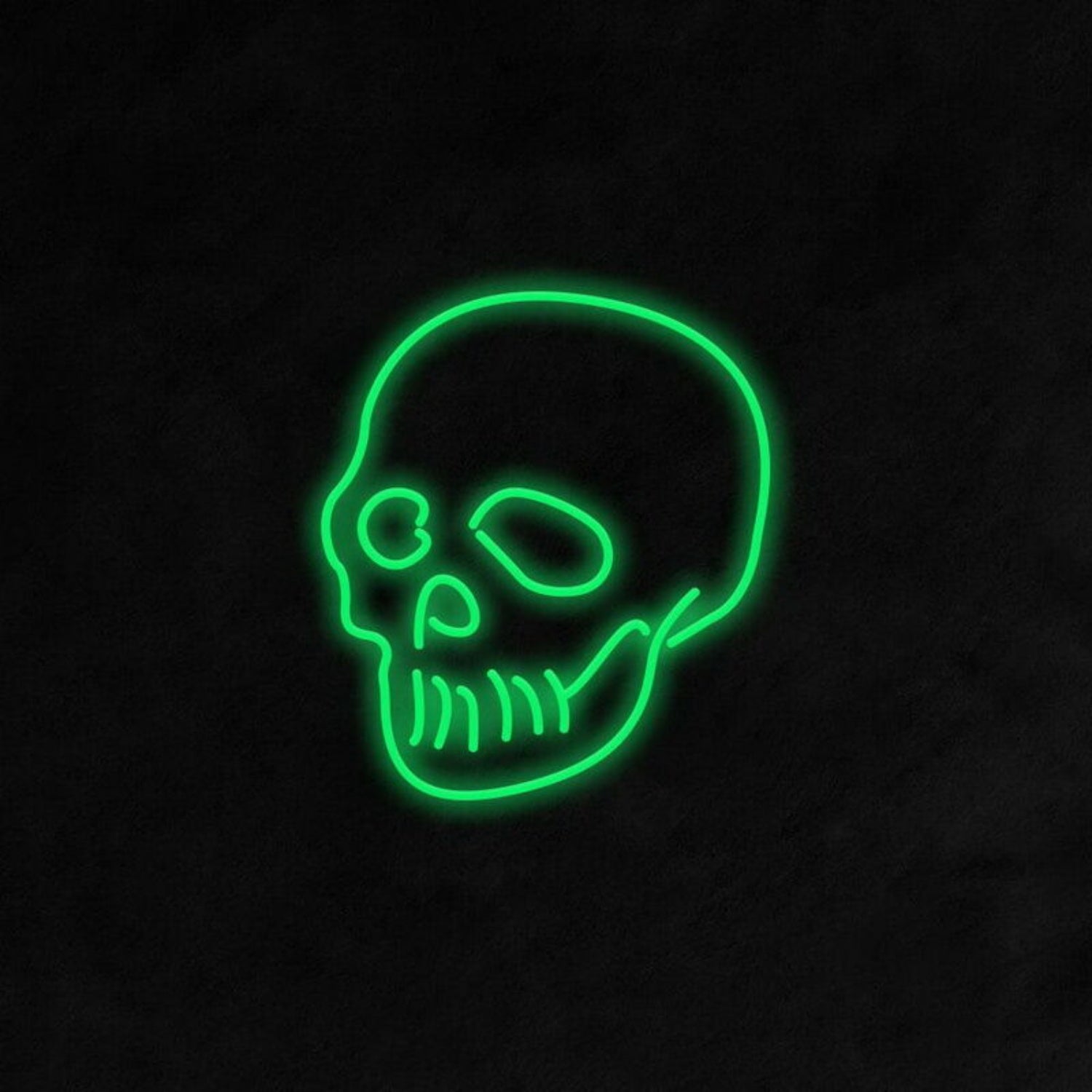 Skull Neon Sign Ideal For Edgy And Halloween-Themed Decor | Shineneon