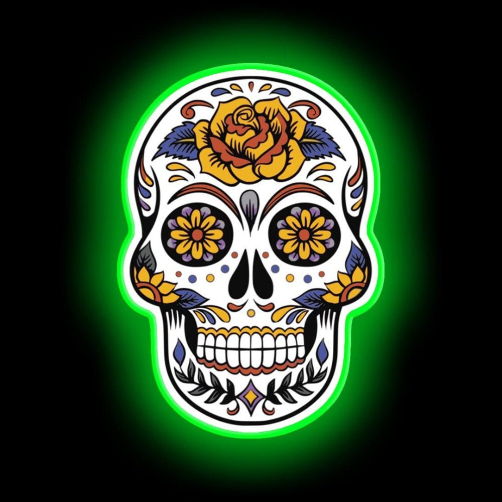 Skull Of Death Neon Sign - Shineneon