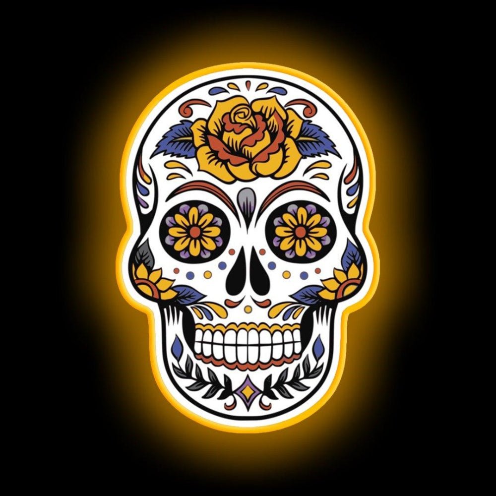 Skull Of Death Neon Sign - Shineneon