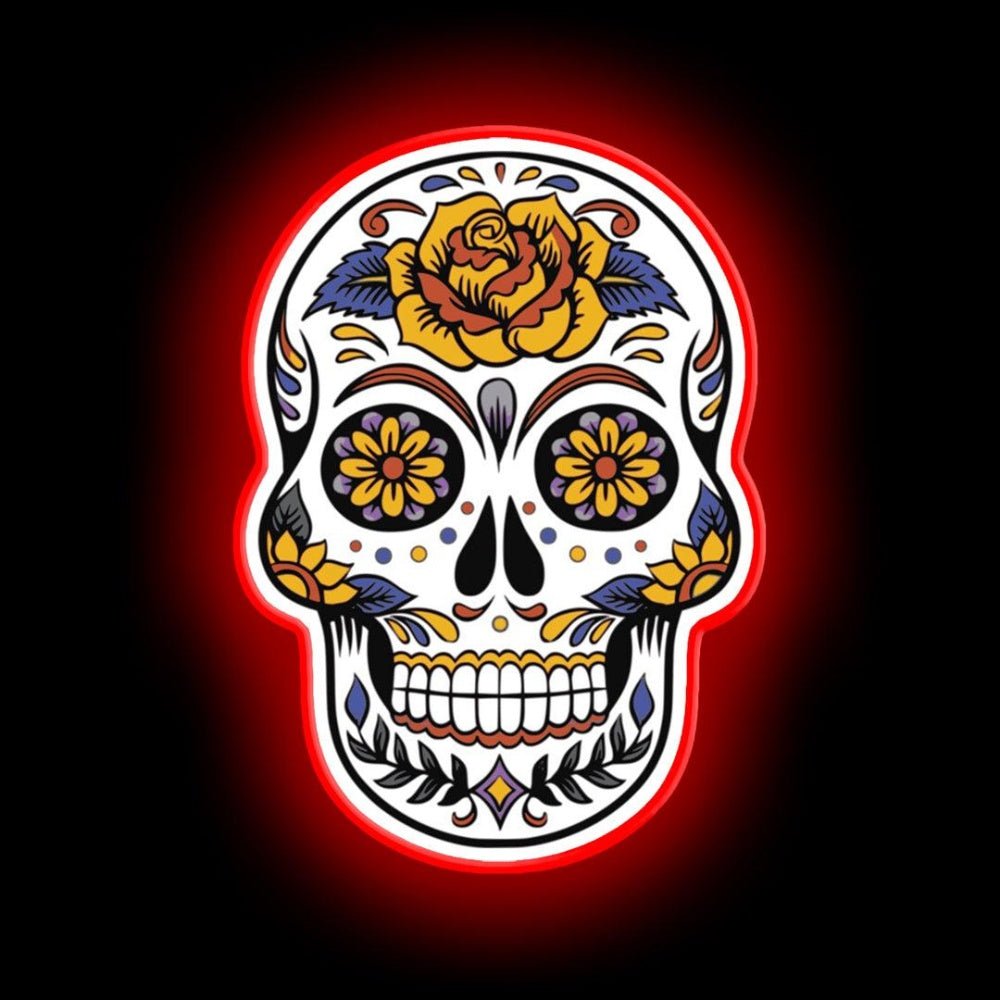 Skull Of Death Neon Sign - Shineneon