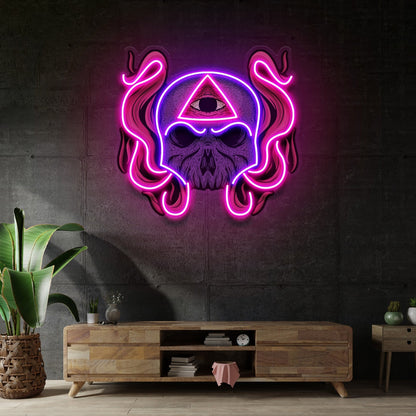 Skull Soul Acrylic Led Neon Sign | Shineneon