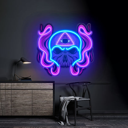 Skull Soul Led Neon Sign Light Custom Led Signs - Shineneon