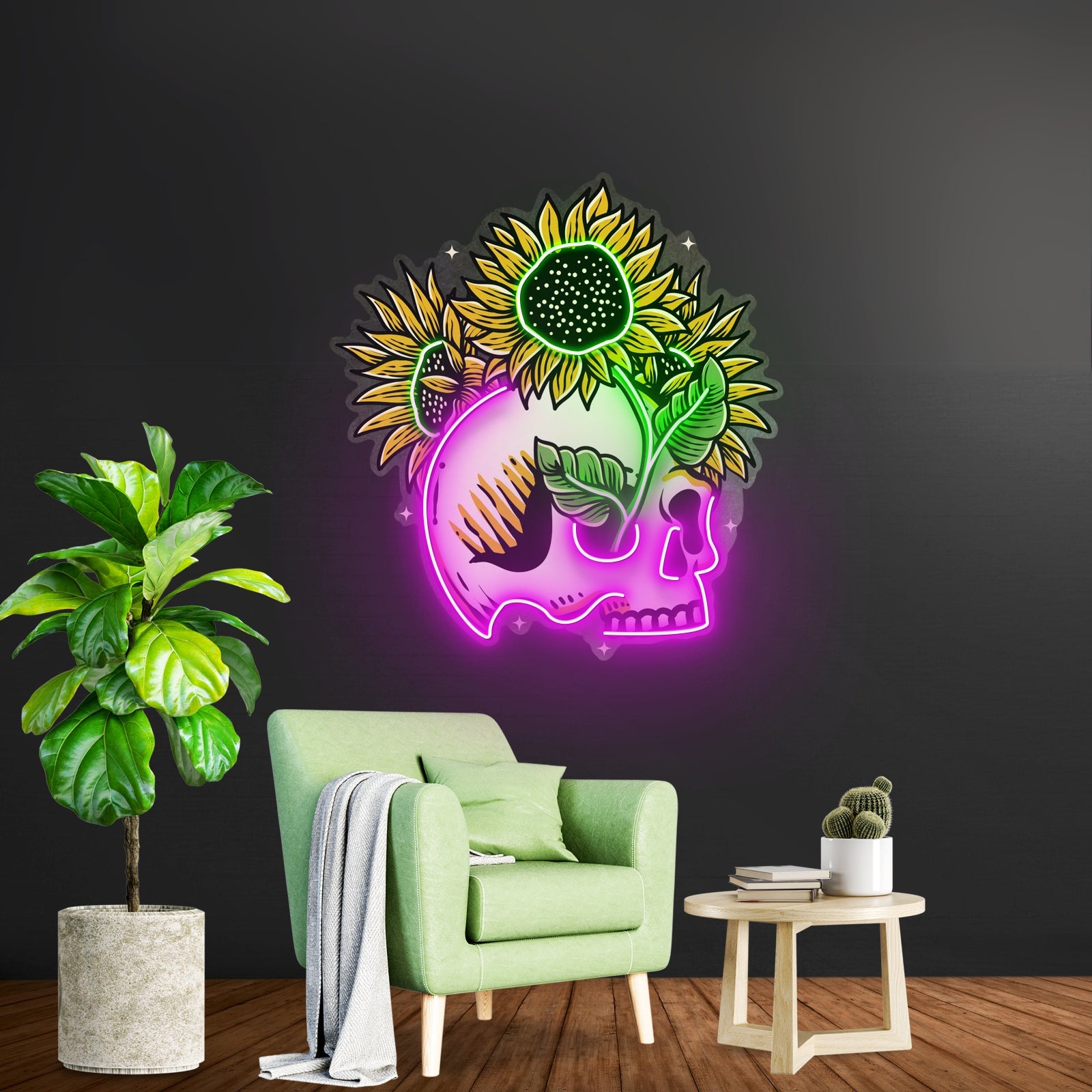 Skull Viking Warrior Led Neon Sign Light Custom Led Signs - Shineneon