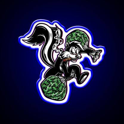 Skunk Weed Hemp Inspired Green Leaf Led Neon Sign Rgb Color - Shineneon