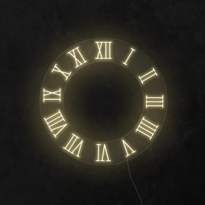Sky Clock Led Neon Sign Wall Art | Shineneon